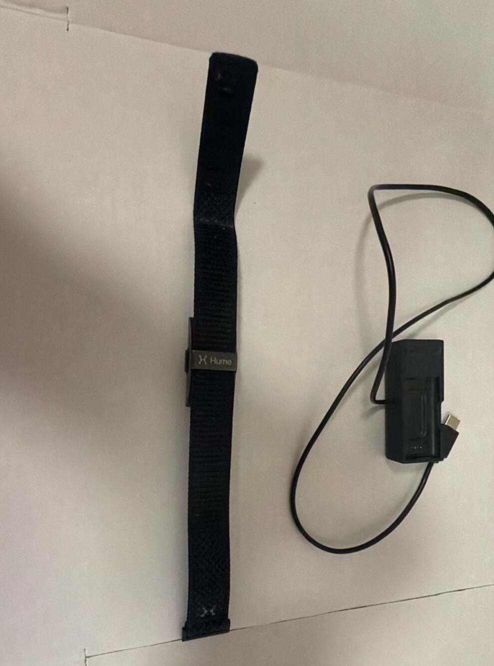 Hume Band Smart Fitness Tracker and Charging Cable